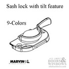 Marvin Ultimate Double Hung Sash Lock With Tilt Feature - White