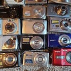 Lot Of 42 Digital Cameras Nikon  Canon  Sony  Etc - For Parts Or Repair Only  4