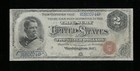 Sc 1886  2 Fr 240 Hancock Silver Certificate Early Issue  744 