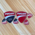 Domed 3d Motorcycle Fuel Tank Fairing Body Badge Emblem Decal Sticker For Ducati