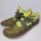 Nike Solarsoft Moccasin Mens Size 13 Green Athletic Running Shoes 555301-336