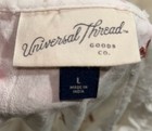 Universal Thread Goods Co  White Long Sleeve Floral Embroidered Peplum Blouse