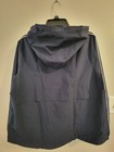 New Tommy Hilfiger Womens Windbreaker Jacket  Lightweight Hooded  Navy  Size M