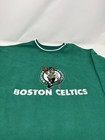 Boston Celtics Reebok Green Crewneck Sweatshirt Size L Nba Basketball Sports