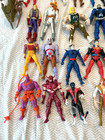 Vintage 1990   s Marvel Action Figure Toy Lot Of 97 Toybiz Figures   Accessories