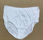 10 Pack Fruit Of The Loom Cotton Brief Underwear White Size -  6   7   8