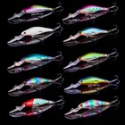 Set Of 30pcs Fishing Hard Lures Minnow Bass Trout Walleye Crankbait Swimbaits