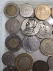 Mixed Lot Of 34 Vintage   Modern International Coins - World Coin Collection    