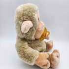 Vintage Russ Berrie   Co Chee Chee Plush Baby Monkey With Pacifier Plush Animal