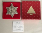 1999 Wallace Sterling Grande Baroque Snowflake Tree Ornament 2nd Edition