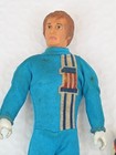Vintage 1972 Original Ideal Evel Knievel 7  Action Figure Bluecycle Suit-posable