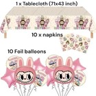 Plushy Party Supplies Birthday Decoration Balloons Foil Latex  67cartoon Balloon