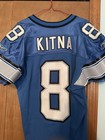 Jon Kitna Team Game issued Jersey Psa Coa Detroit Lions
