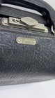Vtg 1930s Old Black Leather Emdee Schell House Call Doctor Bag Case
