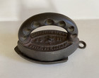 Antique Enterprise Mfg  Miniature Sad Flat Iron No 115 With Trivet