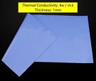 Silicone Thermal Conductive Pads 100mm X 100mm X 1mm For Gpu ram heatsink