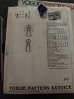 Vogue Paris Original 1748 Womens Dress Sewing Pattern Vintage Original Uncut
