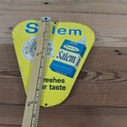 Vintage 1950   s Salem Cigarettes Tin Thermometer Advertisement 
