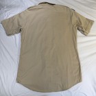 Vintage Boy Scouts Of America Bsa Mens M Tan Uniform Shirt Made In Usa Patch