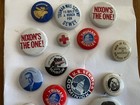 Vintage Political Campaign Button Pins Lot Reagan Nixon Truman Wilson Ike 18pc