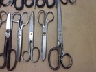 27 Vtg Scissors Lot Sewing Tailor Barber Shears Boker Wiss Clauss Ovb Heritage