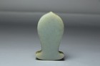 Chinese Antique Old Hetian Jade Hand-carved Standing Buddha Pendant Statues