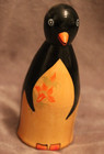 Vintage Set Of 2 Russian Soviet Ussr Nesting matryoshka Dolls Penguins