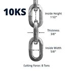 Abus Hardened Steel 10ks 6 Foot X 3 8  Thick Square Security Chain For Bikes  Co