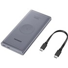 Samsung 10 000 Mah Portable Charger For Most Qi And Usb Enabled Devices - Silver