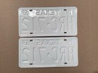 Vintage 1969 Texas License Plate Set Nicely Restored Hrc 712