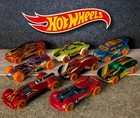 14 Car Lot Hot Wheels Diecast Colorful Wheels Cars