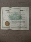 Piedmont Tunnel Company 1896 Stock Certificate Colorado Scripophily 25000 Shares