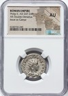 Ngc Au Philip Ii 247-249 Ad  Roman Empire Silver Ar Double Denarius Ancient Coin