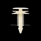 100pcs Front Door Trim Panel Retainer Car Fasteners Clips For Gm Gmc Chevy Buick