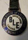 Brotherhood Of Locomotive Engineers Watch Fob 