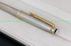 Refurbished  Montblanc Meisterstuck Solitaire 163 Ballpoint Pen With Gold Trim