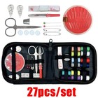 Portable Sewing Kit 27 172pcs Travel Sewing Box Needles Threads Tool Set