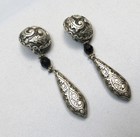 Contemporary Earrings  Made Of Silver   394 