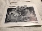 The Aristocats Original Disney Movie Media Pressbook  1970 Ad Pad Black   White