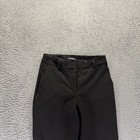 Express Pant Womens 6 Black Polyester Dress Bootcut Career Office Preppy Stretch