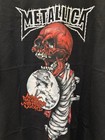 Vintage Y2k Metallica Tour 2004 Black T-shirt Rock  Music Band T Shirt Xl Nwot