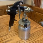 Binks   18 Paint Spray Gun With 66sk Tip   Binks Drip Proof 2 Can 