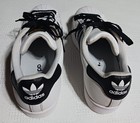 Adidas Originals Superstar Low-top  White Leather Upper And Black Stripes  5 1 2