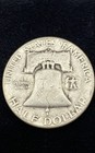 1952 Franklin Half Dollar U s 90  Silver Coin 12 2g