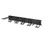 32-inch Wall Mounted Ski Rack  Holds 10 Pairs Of Skis   Snowboards  Heavy-dut   