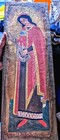 Pair Of Vintage Hand Painted Spanish Retablo Folk Art On Wood