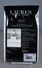 Lauren Ralph Lauren European Sham Solid White Spencer Border Cotton Sateen 300tc