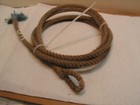 Vintage Old Retired Cowboy Lariat Lasso Rope Western Wall Home Decor 7  8  3 8