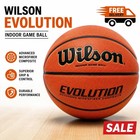 Wilson Evolution Indoor Game Basketball 29 5  Official Size Ball Fast Shipping