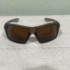 Near Mint Oakley Eyepatch 1 0 Brown Smoke bronze Sunglasses 03-571 Rare Oem 2007